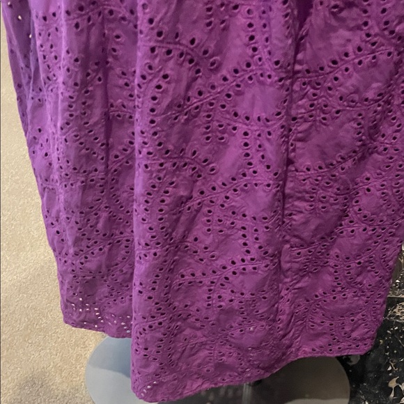 AND Time and Tru Purple Scoop Neck Top - Picture 12 of 12